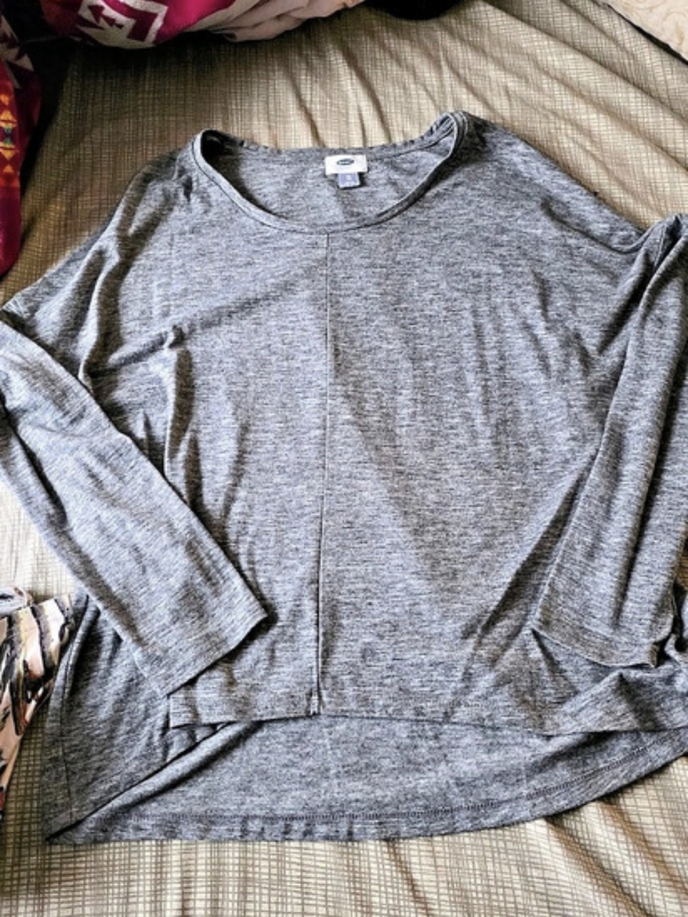 Old Navy Gray Long Sleeve Sweater Size XL
